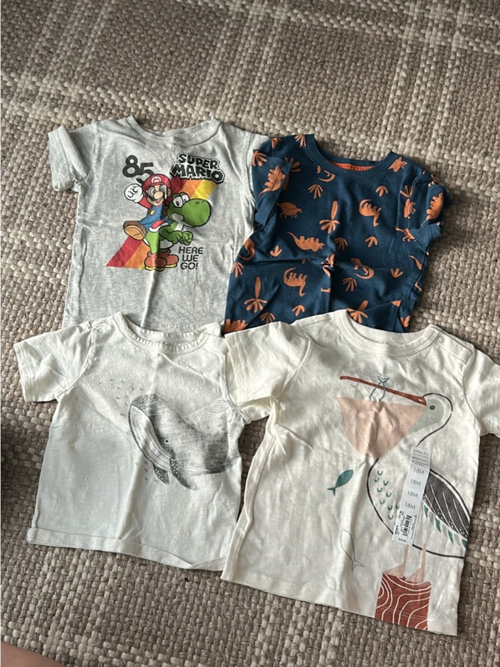 Set of 4 18 mo t shirts